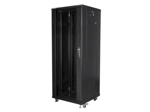 SZAFA INSTALACYJNA RACK STOJĄCA 19" 32U 600X600 CZARNA LANBERG (FLAT PACK)