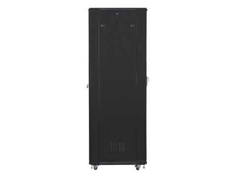 SZAFA INSTALACYJNA RACK STOJĄCA 19" 37U 800X800 CZARNA LANBERG (FLAT PACK)