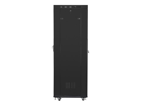 SZAFA INSTALACYJNA RACK STOJĄCA 19" 42U 800X800 CZARNA LANBERG (FLAT PACK)