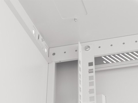 SZAFA INSTALACYJNA RACK WISZĄCA 19" 12U 600X600 SZARA DRZWI METALOWE LANBERG (FLAT PACK)