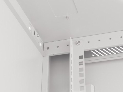 SZAFA INSTALACYJNA RACK WISZĄCA 19" 22U 600X600 SZARA LANBERG (FLAT PACK) V2