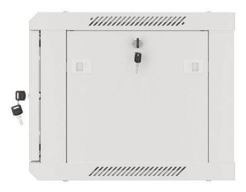 SZAFA INSTALACYJNA RACK WISZĄCA 19" 6U 600X450 SZARA DRZWI METALOWE LANBERG (FLAT PACK)