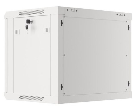 SZAFA INSTALACYJNA RACK WISZĄCA 19" 9U 600X450 SZARA DRZWI METALOWE LANBERG (FLAT PACK)