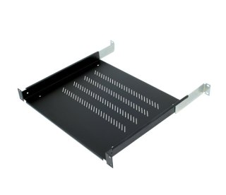 Triton 19" shelf 1U 650mm 80kg plastic black