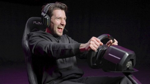FOTEL GAMINGOWY PLAYSEAT EVOLUTION - RACING SUEDE CZARNY