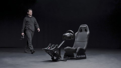 FOTEL GAMINGOWY PLAYSEAT EVOLUTION - RACING SUEDE CZARNY