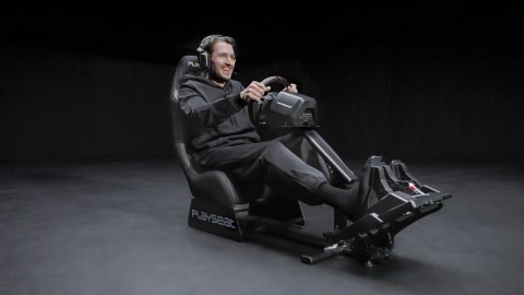 FOTEL GAMINGOWY PLAYSEAT EVOLUTION - RACING SUEDE CZARNY