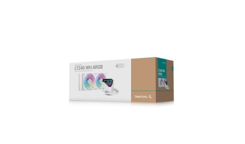 Głęboki chłód | Chłodzenie procesora cieczą | LT240 WH ARGB | Intel, AMD
