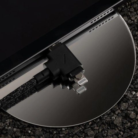 Native Union Belt Cable Duo Pro 240W - kabel USB-C - USB-C / lightning, 2,4 m (cosmos)