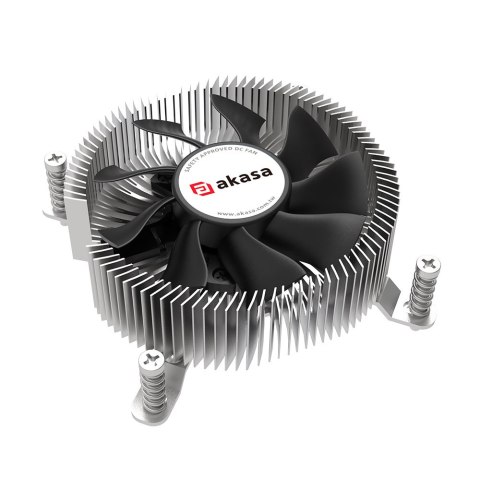 Niskoprofilowe chłodzenie procesora Acasa, Intel LGA1700 - miedziane i aluminiowe