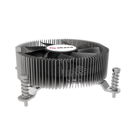 Niskoprofilowe chłodzenie procesora Acasa, Intel LGA1700 - miedziane i aluminiowe