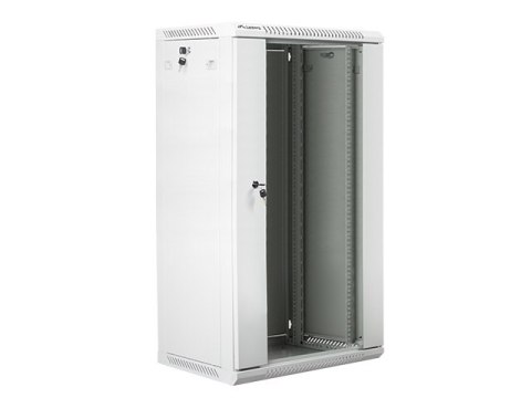 SZAFA INSTALACYJNA RACK WISZĄCA 19" 22U 600X450 SZARA LANBERG (FLAT PACK) V2