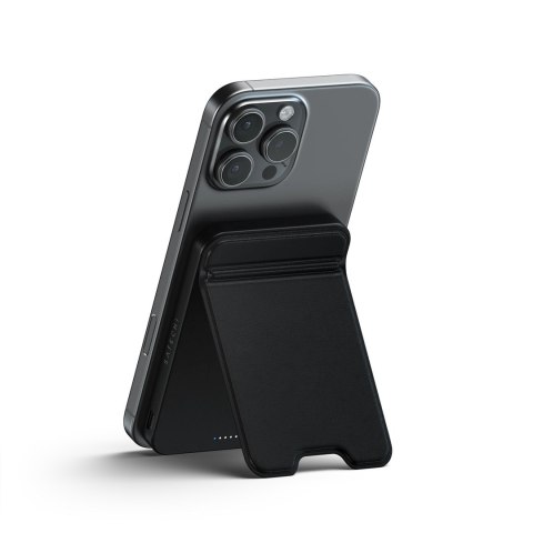Satechi OntheGo Powerbank 5K - magnetyczny powerbank z podstawką 5k mAh kompatybilny z MagSafe i Qi2 (black)