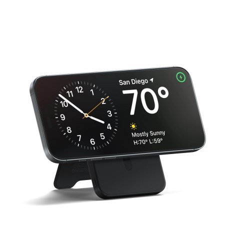 Satechi OntheGo Powerbank 5K - magnetyczny powerbank z podstawką 5k mAh kompatybilny z MagSafe i Qi2 (black)