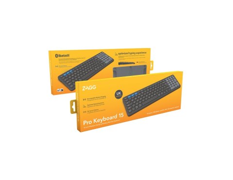 Klawiatura Pro 15 Uniwersalny Bluetooth QWERTY Wielka Brytania Angielski