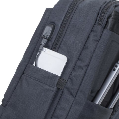Plecak do notebooka 17,3" RIVACASE Biscayne czarny (gaming)