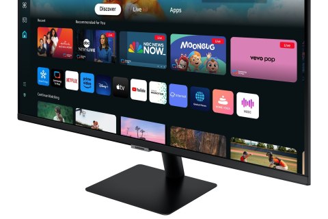 Samsung LS27DM500EUXDU M5 M50D | 27 " | VA | godz. 16:9 | 60 Hz | 4 ms | 1920 x 1080 pikseli | 250 cd/m2 | Ilość portów HDMI: 2 