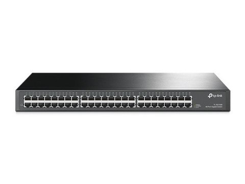 TP-Link TL-SG1048 Nie zarządzany Gigabit Ethernet (10/100/1000) 1U Czarny