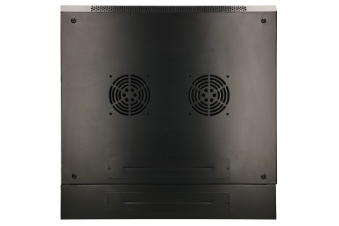 Extralink 12U 600x600 AZH Czarna | Szafa rack | montowana na ścianie, dwusekcyjna