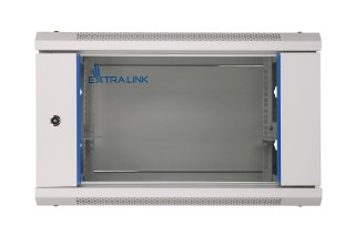 Extralink 6U 600x600 Szara | Szafa rack | montowana na ścianie