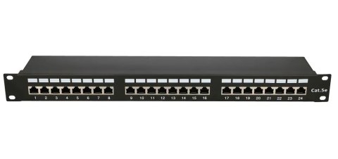 Extralink CAT5E STP V2 | Patchpanel | 24 porty