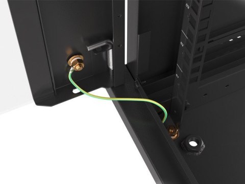 Lanberg :: Rack Cabinet 19? Wall-Mount 27U/600X450 (flat-pack) V2 Black LANBERG