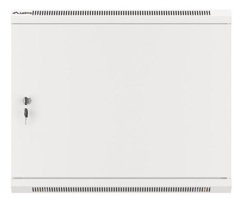 SZAFA INSTALACYJNA RACK WISZĄCA 19" 9U 600X600 SZARA DRZWI METALOWE LANBERG (FLAT PACK)