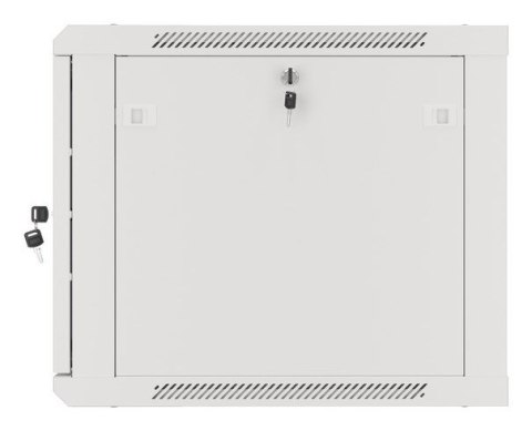 SZAFA INSTALACYJNA RACK WISZĄCA 19" 9U 600X600 SZARA DRZWI METALOWE LANBERG (FLAT PACK)