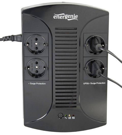 EnerGenie EG-UPS-001 zasilacz UPS Technologia line-interactive 0,65 kVA 390 W 4 x gniazdo sieciowe