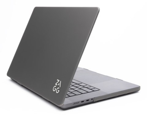 ZAGG Hardshell - obudowa ochronna do MacBook Air 13" M2 (2022) / M3 (2024) / M4 (2025) (smoke)