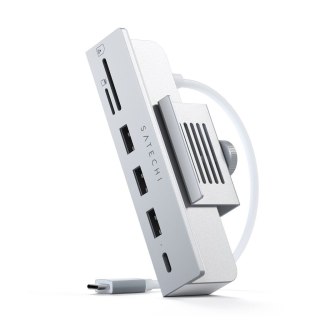 Satechi Aluminum USB-C Clamp Hub Pro dla Apple iMac (6 in 1)