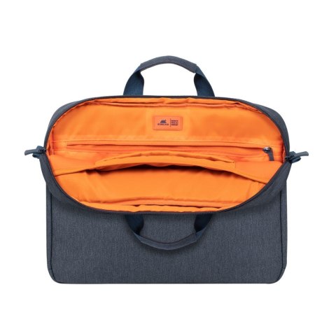 Torba do notebooka 15,6" RIVACASE Galapagos, szara, z materiału wodoodpornego
