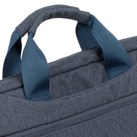 Torba do notebooka 15,6" RIVACASE Galapagos, szara, z materiału wodoodpornego