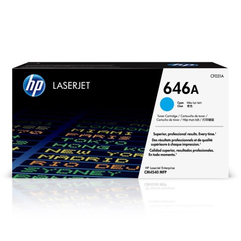 Wkład HP nr 646A HP646A HP 646A błękitny (CF031A)