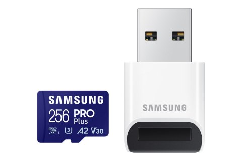 SAMSUNG Pamiec Micro SD 256GB PRO Plus z