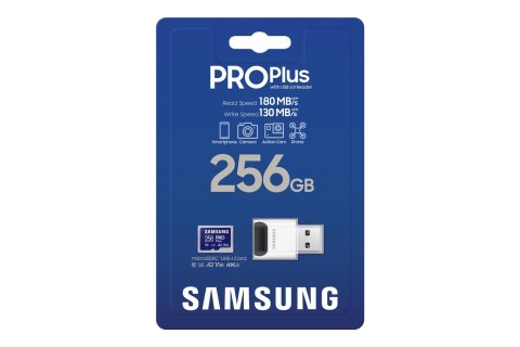 SAMSUNG Pamiec Micro SD 256GB PRO Plus z