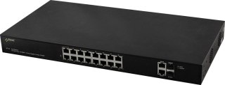 SWITCH POE PULSAR SF116 16-PORTÓW (16xPoE + 2xUPLINK/2xSFP UPLINK)