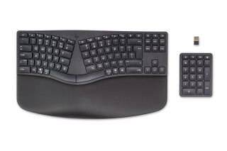 Klawiatura HP 960 Ergonomic Wireless Keyboard bezprzewodowa czarna 37E755AA