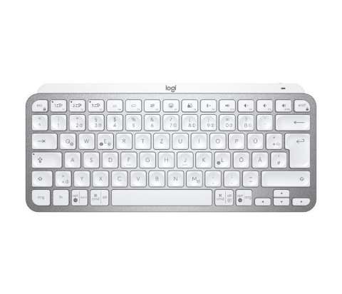 Logitech MX Keys Mini Minimalist Wireless Illuminated Keyboard klawiatura RF Wireless + Bluetooth QWERTY Angielski Szary