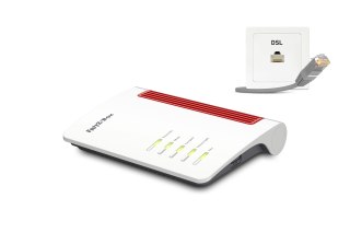 Router FRITZ!Box 7510 bezprzewodowy Gigabit Ethernet Jedna częstotliwości (2,4 GHz) Biały