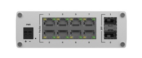 Switch Teltonika TSW200 x RJ45 1000Mb/s PoE+, 2x SFP, 240W