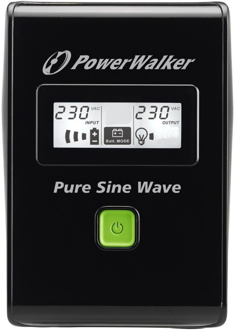 Zasilacz UPS POWER WALKER VI 600 SW FR (600VA) 0,6 kVA 360 W 2 x gniazdo sieciowe