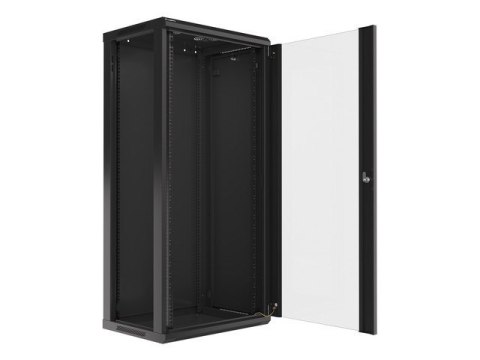 Lanberg :: Rack Cabinet 19? Wall-Mount 27U/600X450 (flat-pack) V2 Black LANBERG
