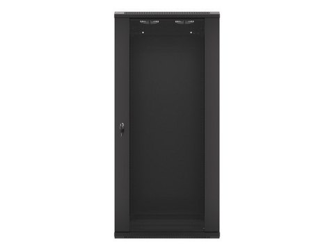 Lanberg :: Rack Cabinet 19? Wall-Mount 27U/600X450 (flat-pack) V2 Black LANBERG