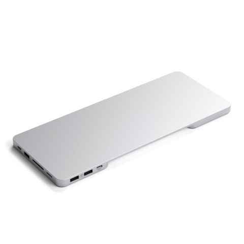 Satechi ST-UCISDS Stacja dokująca do laptopa i replikator portów Przewodowa USB 3.2 Gen 2 (3.1 Gen 2) Type-C Srebrny