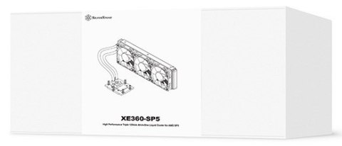 SilverStone SST-XE360-SP5 Kompletne chłodzenie wodne do LGA 6096 - 360 mm