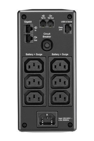 BACK UPS PRO BR 900VA 6 OUTLETS/AVR LCD INTERFACE BACK UPS PRO B