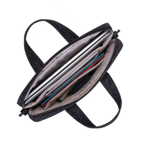 Rivacase 7931 torba na notebooka 39,6 cm (15.6") Obudowa na messenger Czarny, Biały
