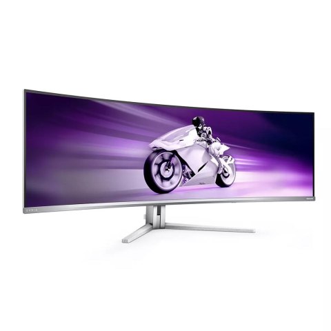 Philips Evnia 8000 49M2C8900/00 monitor komputerowy 124,2 cm (48.9") 5120 x 1440 px Dual QHD QDOLED Biały