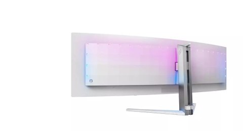 Philips Evnia 8000 49M2C8900/00 monitor komputerowy 124,2 cm (48.9") 5120 x 1440 px Dual QHD QDOLED Biały